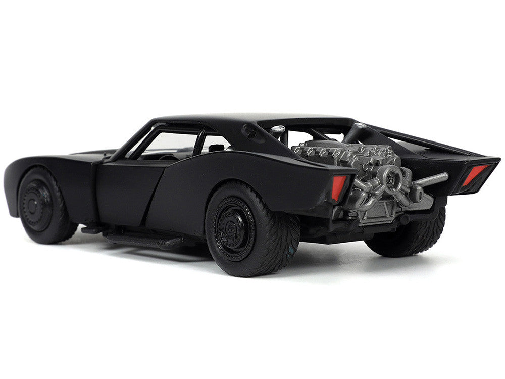 Batmobile Schwarz "The Batman" (2022) Film "Hollywood Rides" Serie 1/32 Diecast Modellauto von Jada