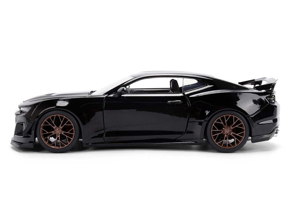 2024 Chevrolet Camaro ZL1 1LE Schwarz "Fast X" (2023) Film "Fast & Furious 25. Jubiläum" Serie 1/24 Diecast Modellauto von Jada