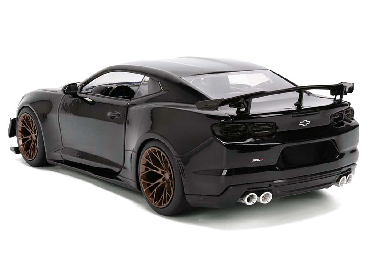 2024 Chevrolet Camaro ZL1 1LE Schwarz "Fast X" (2023) Film "Fast & Furious 25. Jubiläum" Serie 1/24 Diecast Modellauto von Jada