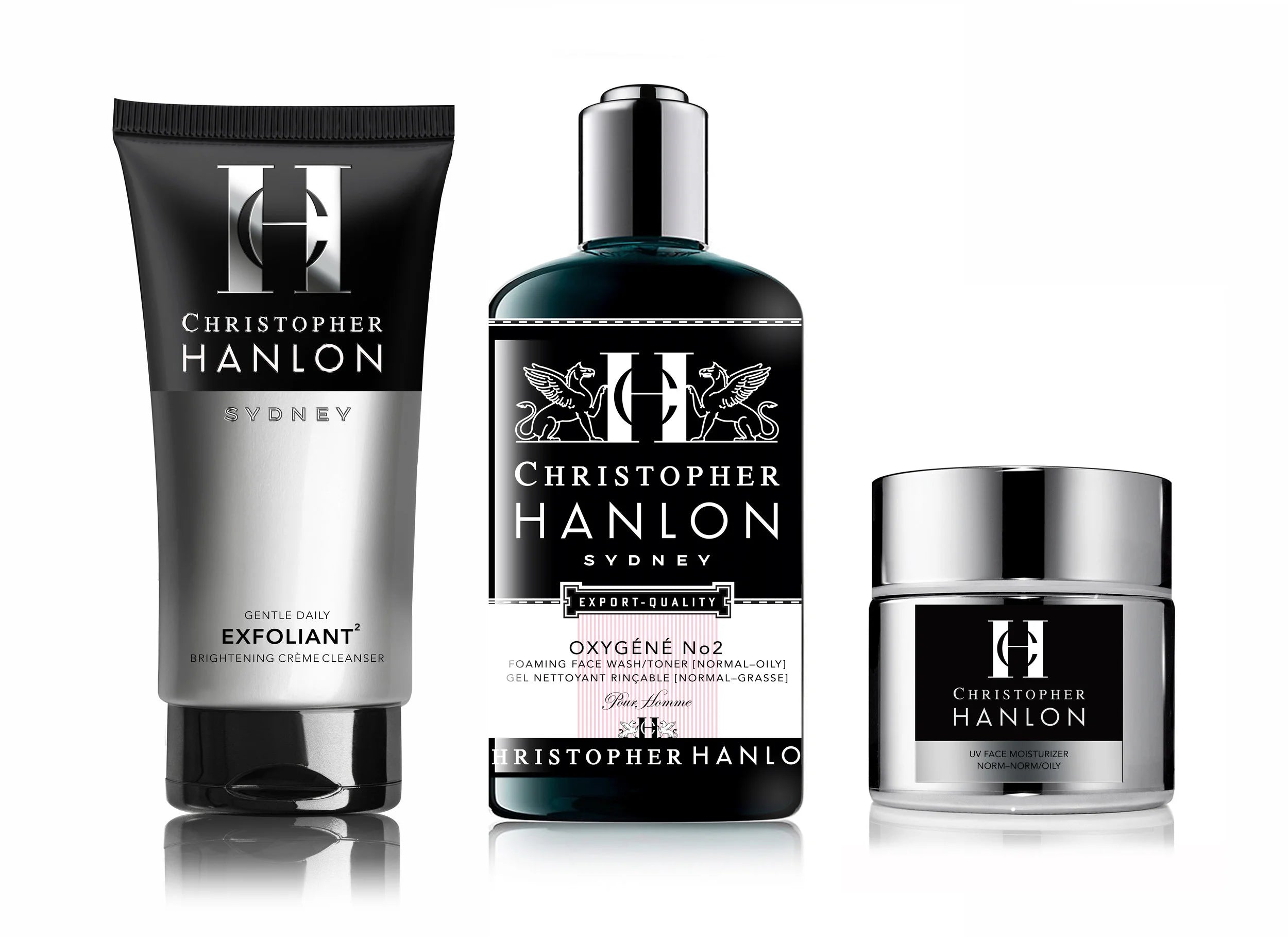 3-Step SKINCARE SYSTEM | MEN | Normal + Norm - Oily-2