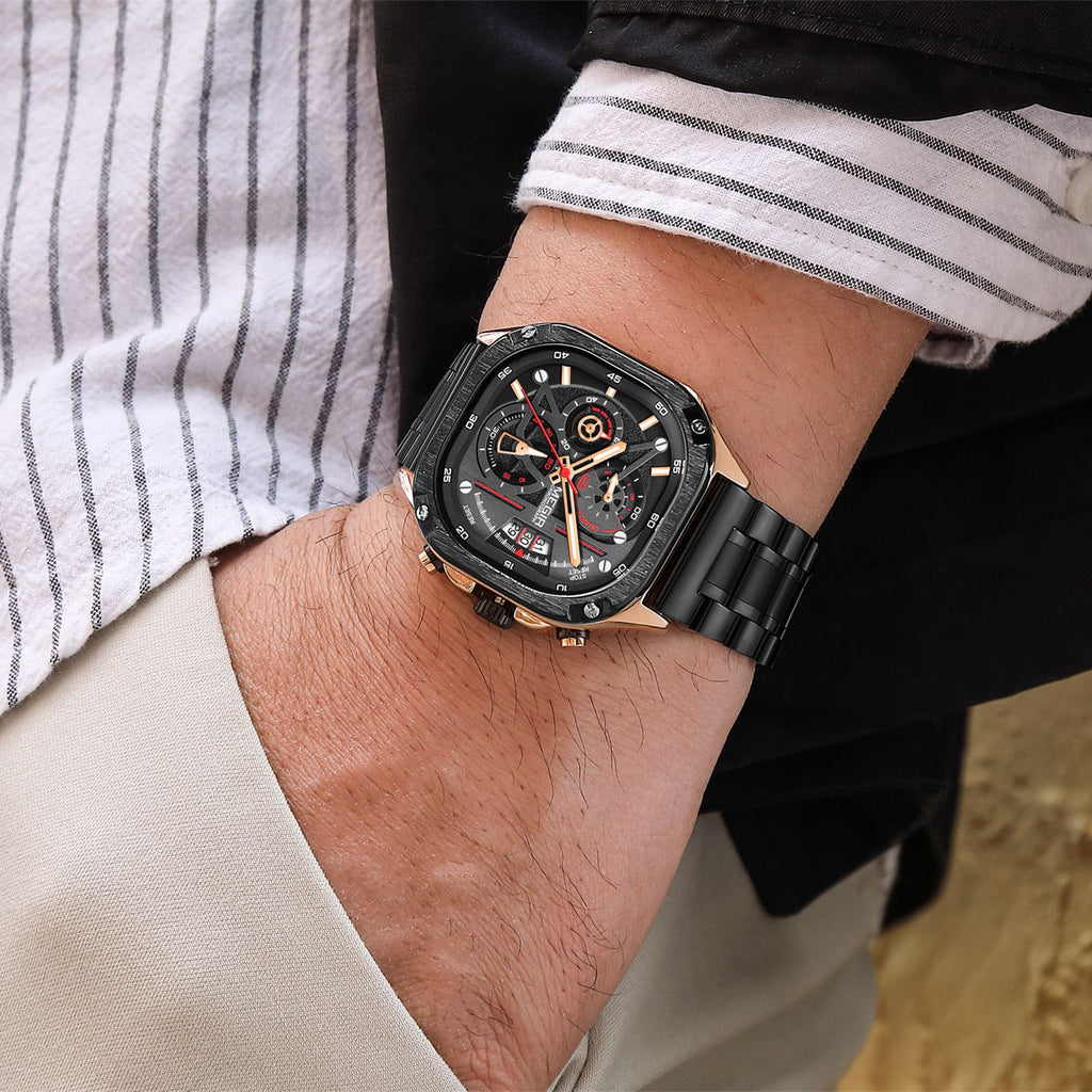 MEGIR Sports Military Watches for Men Luxury Business Casual Wristwatches Waterproof Date Clock Chronograph Reloj Hombre 2217-2