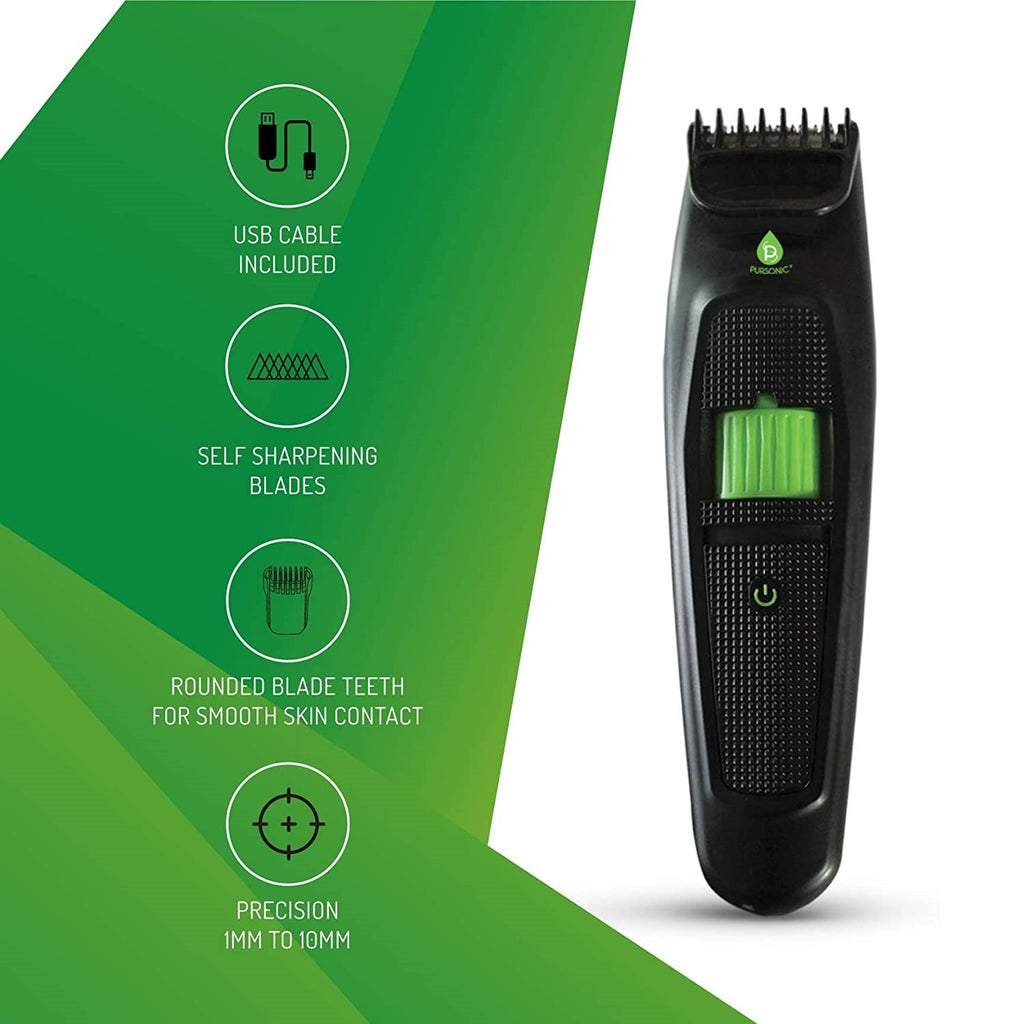 Men's Grooming Essentials Bundle: Shaving Kit & Beard & Body Trimmer