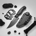 Feststehendes Jagdmesser für Camping & Survival – Super scharf