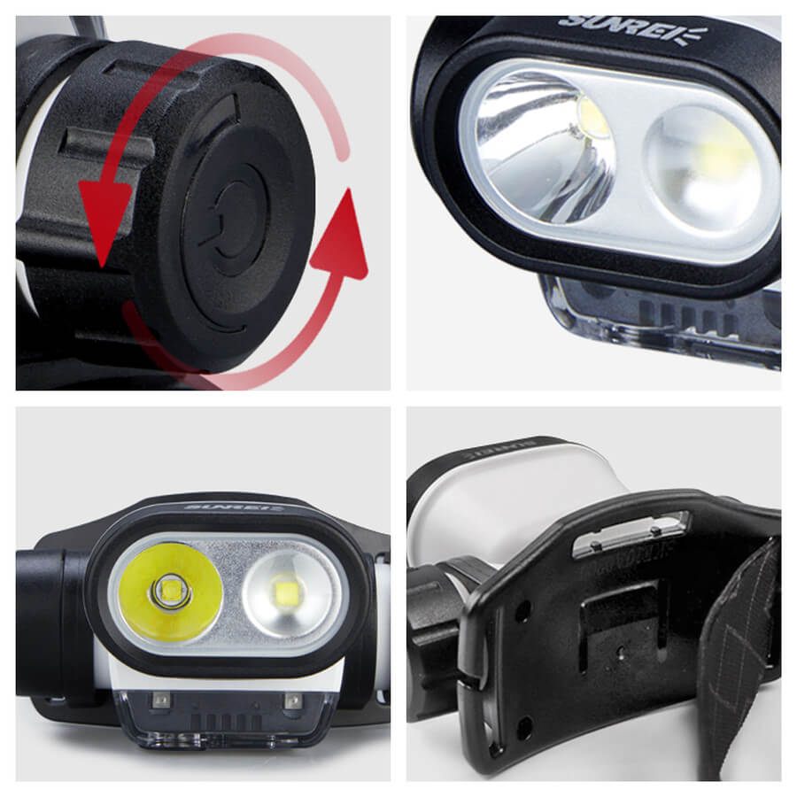 Sunrei MUYE 3 Induction Style 570lm Headlamp-2