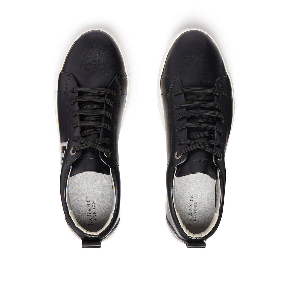 LB Black Apple Leder Sneaker Herren