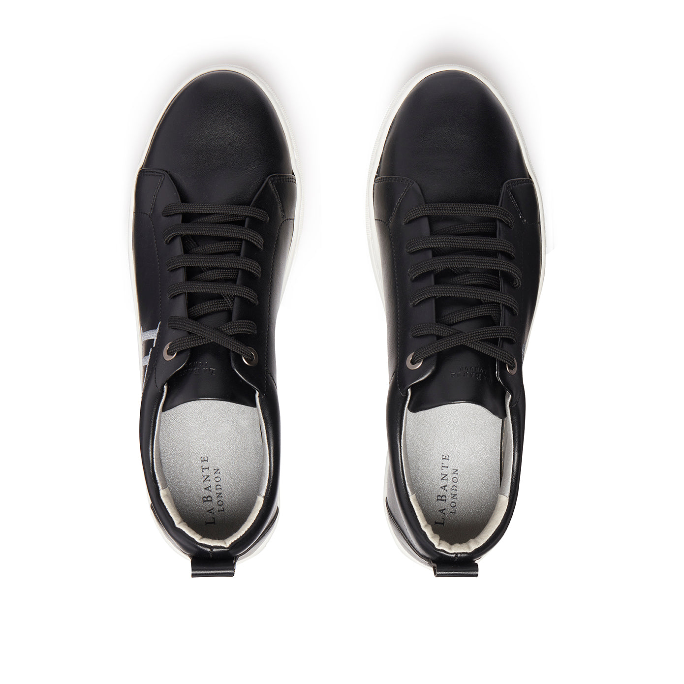 LB Black Apple Leder Sneaker Herren