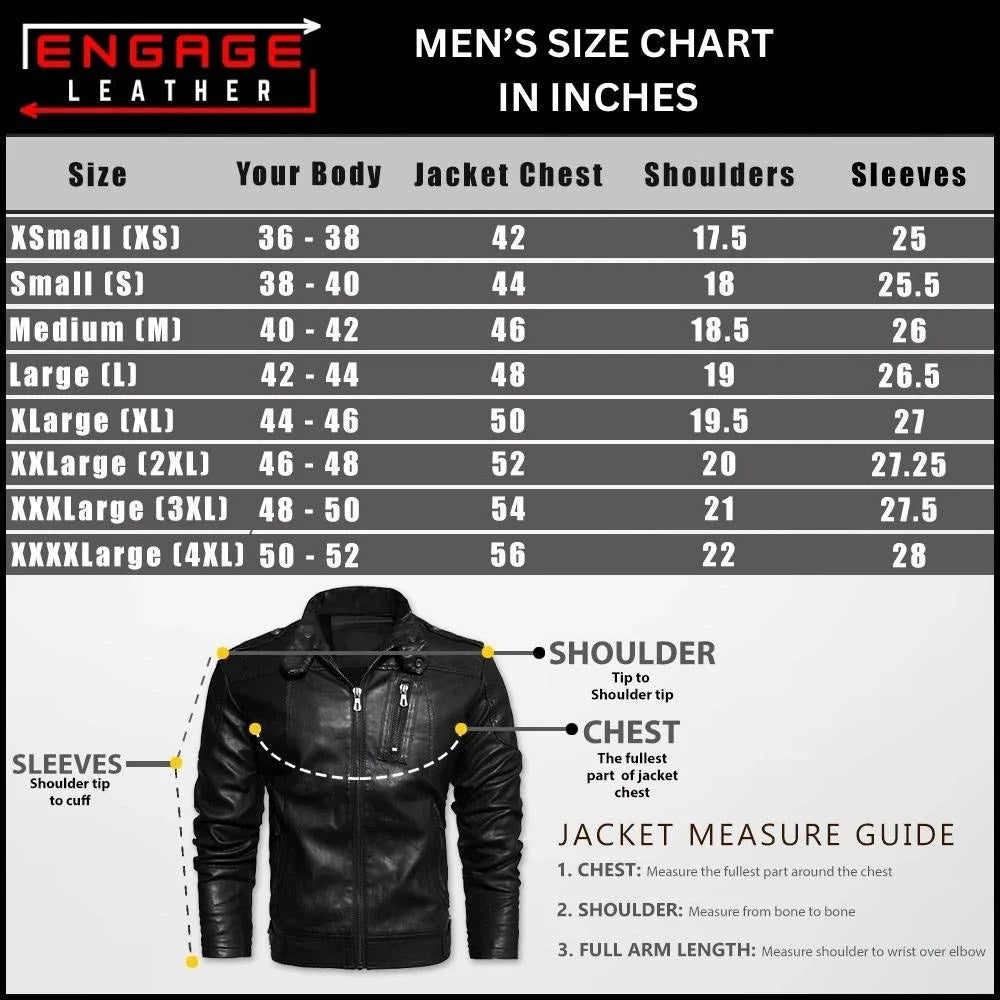 MEN CLASSIC BLACK LEATHER VEST DANBY-4