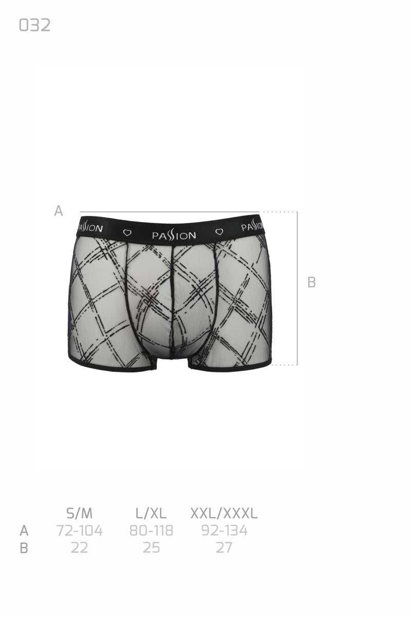 black Men Shorts 032 - 2XL/3XL-6