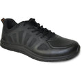 VANGELO Men Slip Resistant Shoe NICK-1 Black