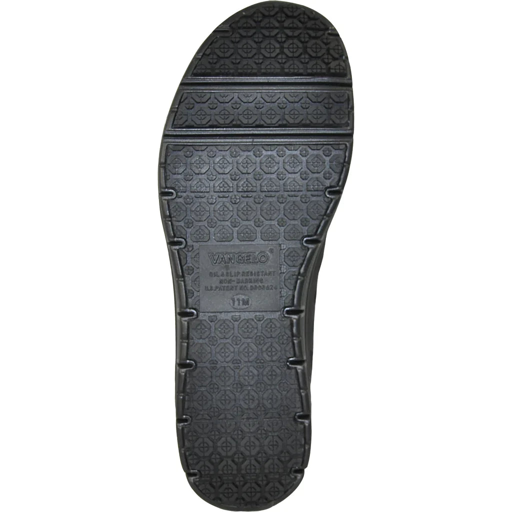 VANGELO Men Slip Resistant Shoe NICK-1 Black