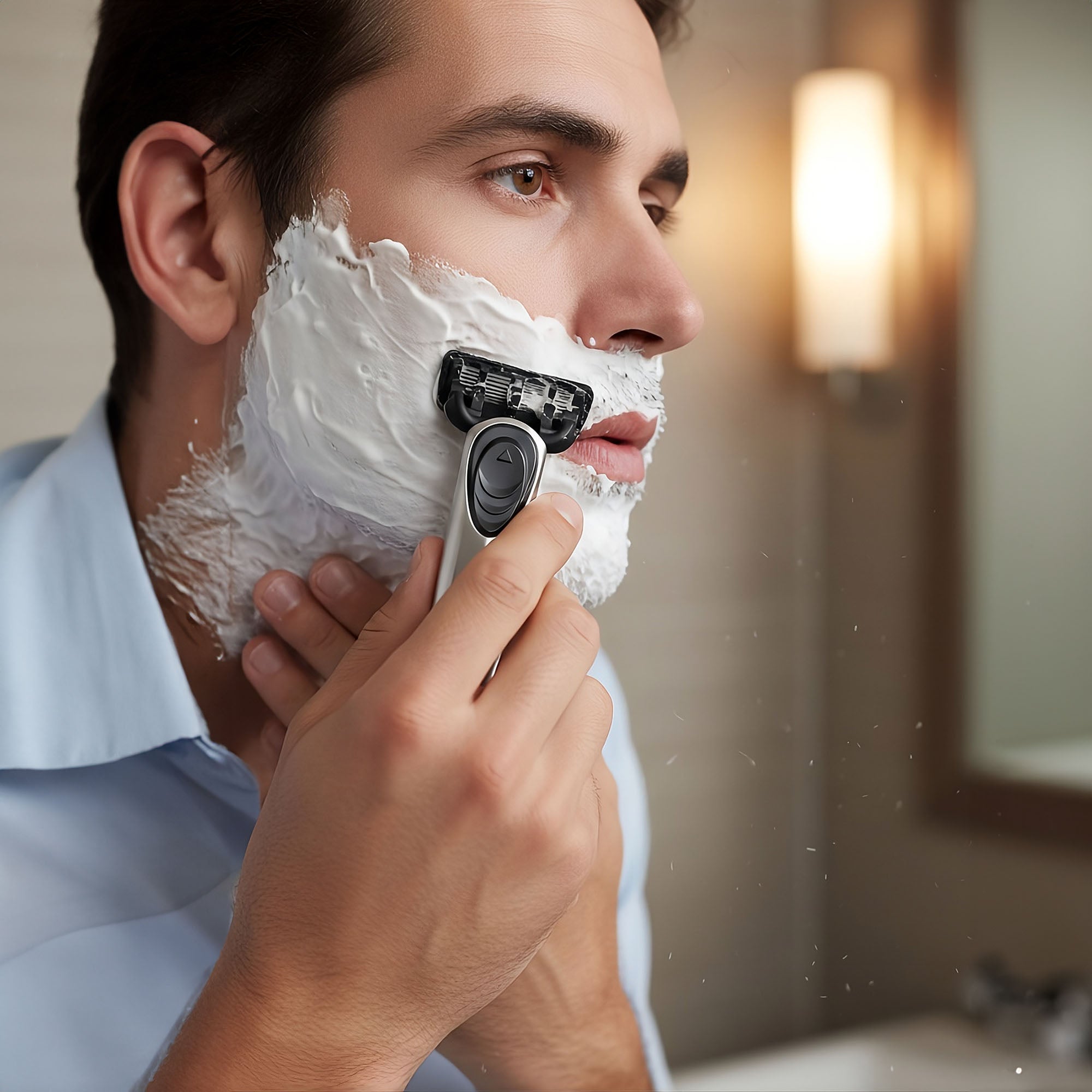 Men's Grooming Essentials Bundle: Shaving Kit & Beard & Body Trimmer