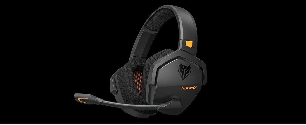 Kabelloses Gaming-Headset mit Dual-Mode, Orange
