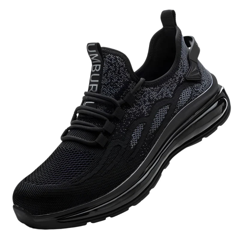 NNEOBA Safety Toe Work Shoes for Men Women (grey)-0