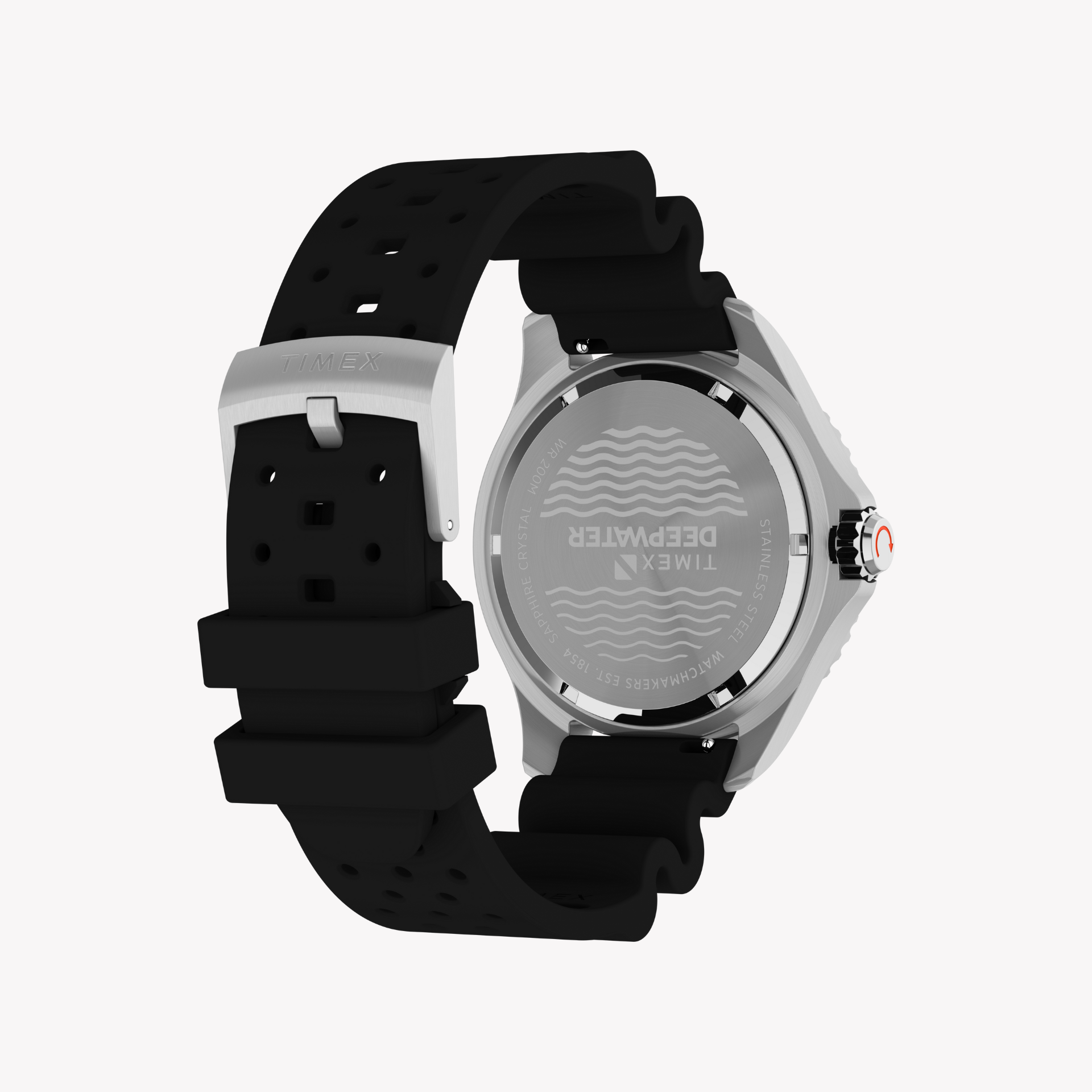 Timex Men's Stainless Steel/Black Watch | Tw2w81600-2