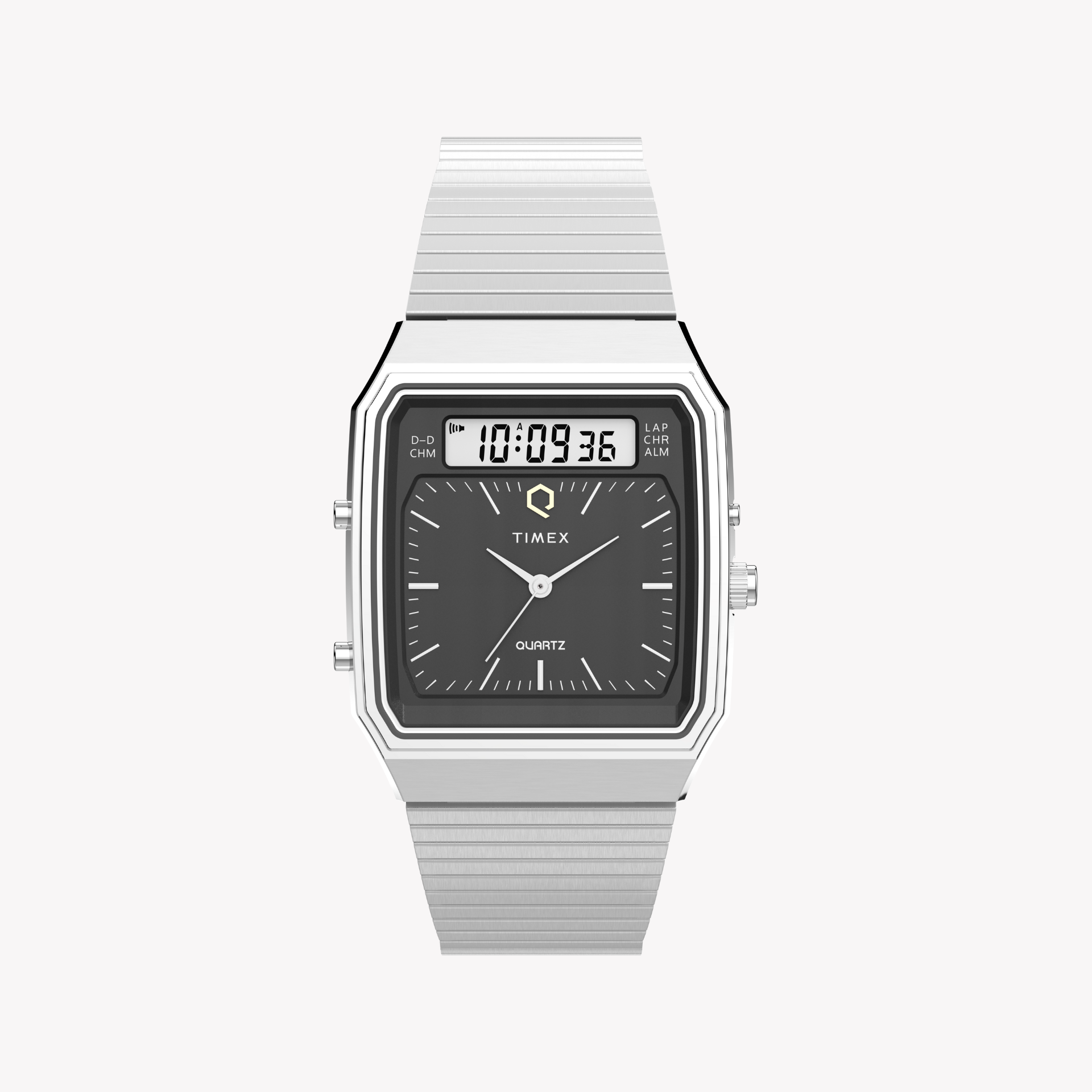 Timex Men's Silver Stainless Steel Watch | Tw2y05900-0