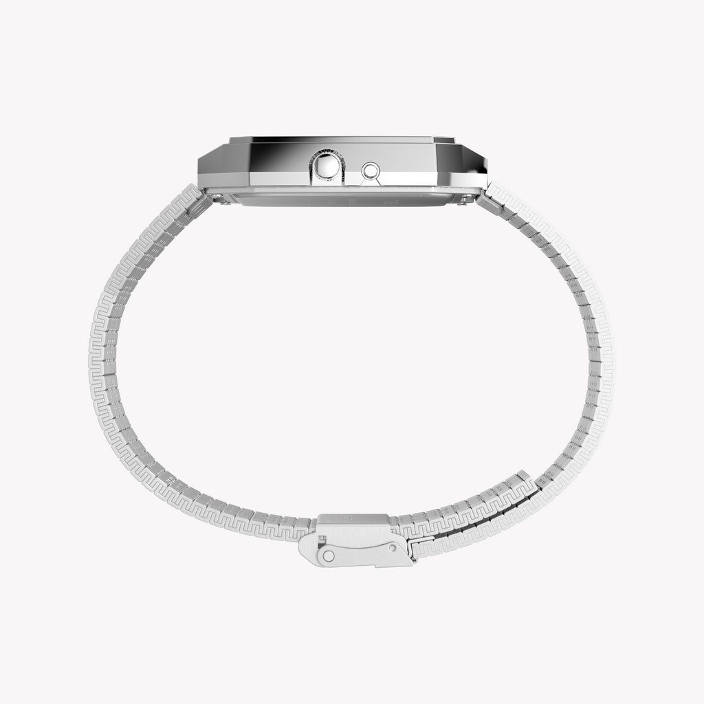 Timex Men's Silver Stainless Steel Watch | Tw2y05900-1