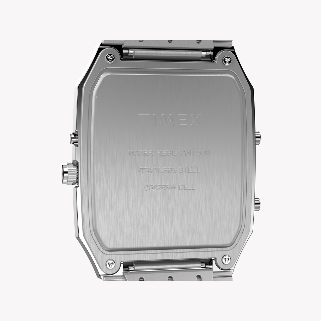 Timex Men's Silver Stainless Steel Watch | Tw2y05900-4