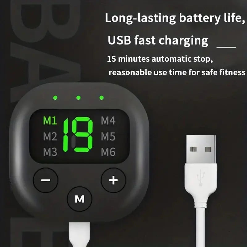 Portable Waist & Arm Massager Usb Shaping Belt-3