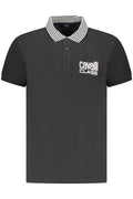 CAVALLI CLASS POLOSHIRT KURZARM HERREN SCHWARZ