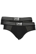 CAVALLI CLASS SLIP MEN BLACK-0