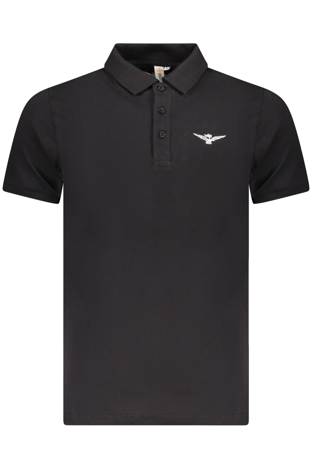 ARMY 1659 BLACK MEN'S SHORT SLEEVE POLO-0