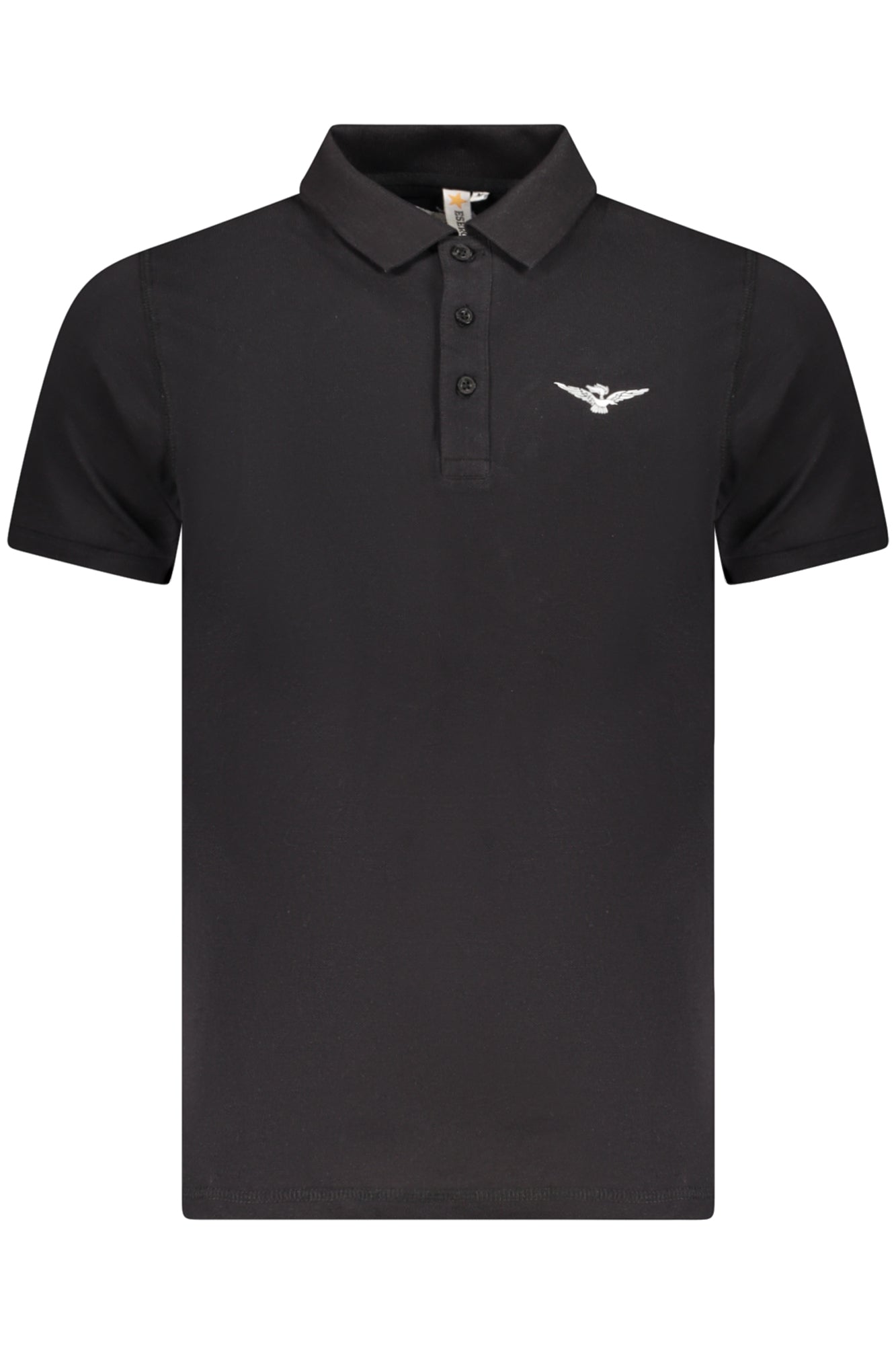 ARMY 1659 BLACK MEN'S SHORT SLEEVE POLO-0