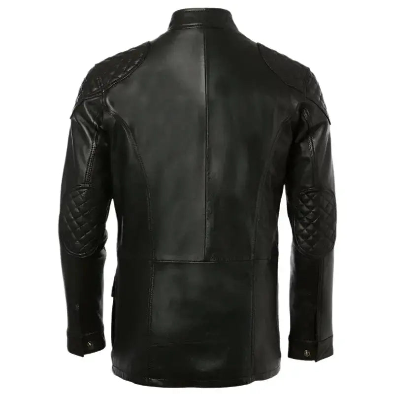 Men’s Exclusive Black Leather Coat