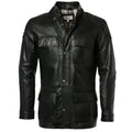 Men’s Exclusive Black Leather Coat