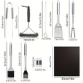 BBQ Grill Accessories Set (17pcs)