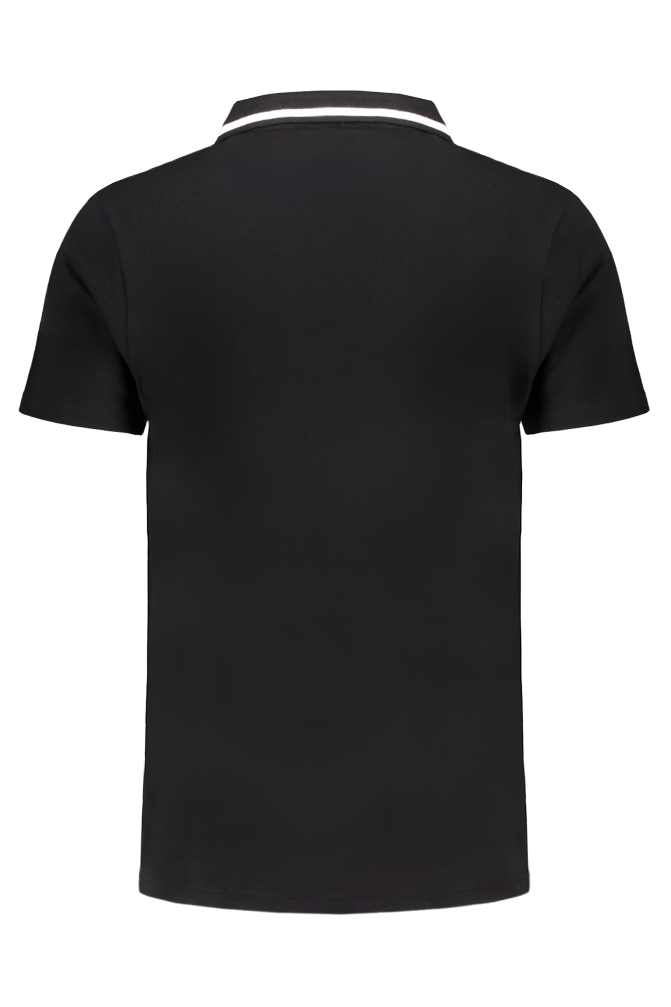 FILA MEN'S BLACK SHORT SLEEVED POLO SHIRT-1