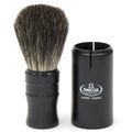 Omega shaving brush 100% black badger travel brush 9cm