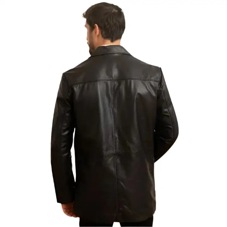Herren-Lammlederjacke (Blazer)