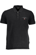 NAPAPIJRI POLOSHIRT KURZARM HERREN SCHWARZ