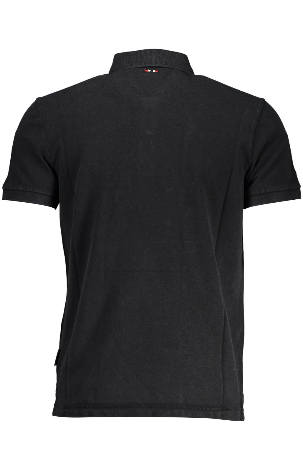 NAPAPIJRI POLOSHIRT KURZARM HERREN SCHWARZ