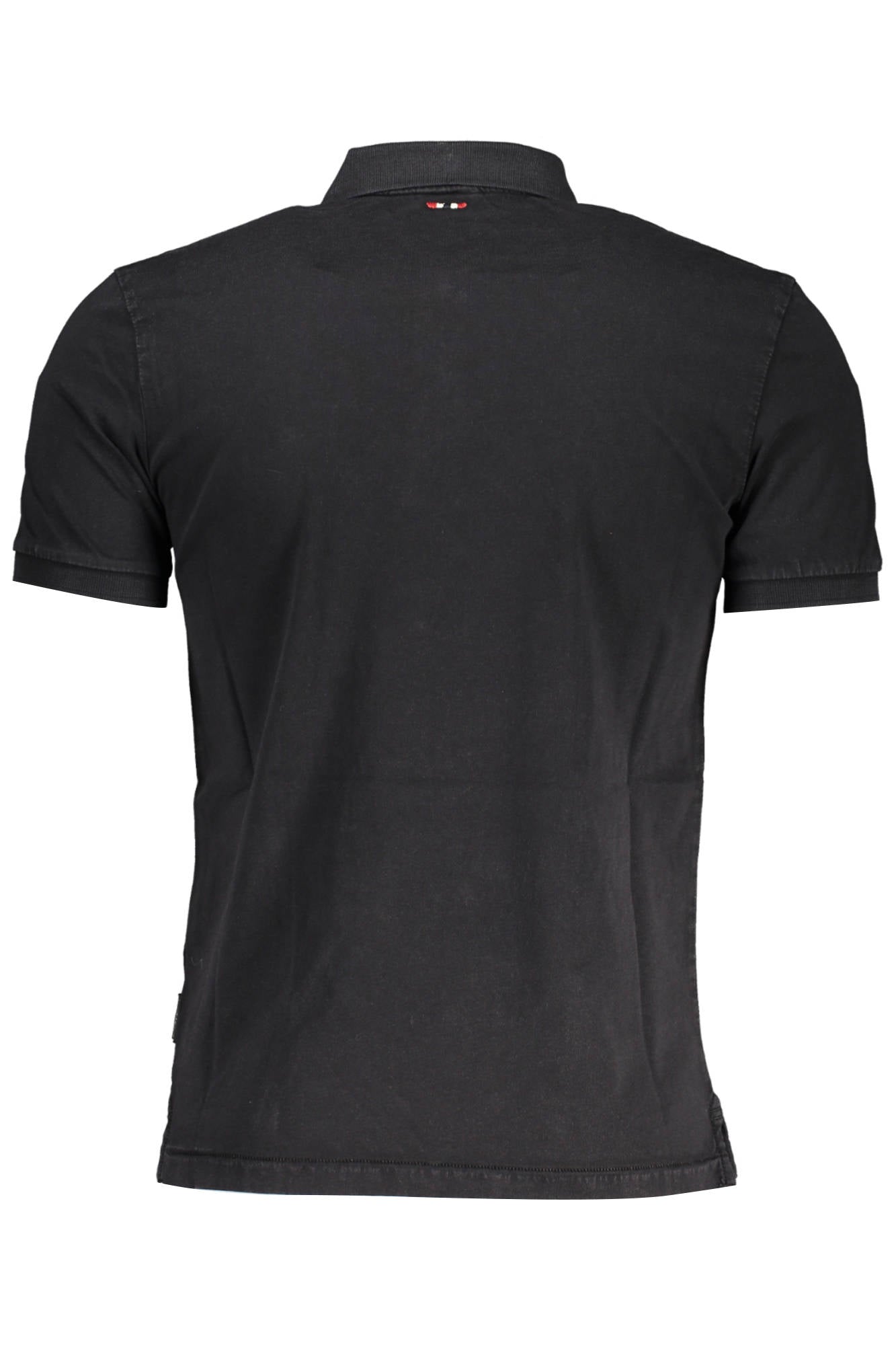 NAPAPIJRI POLO SHORT SLEEVE MEN BLACK-1