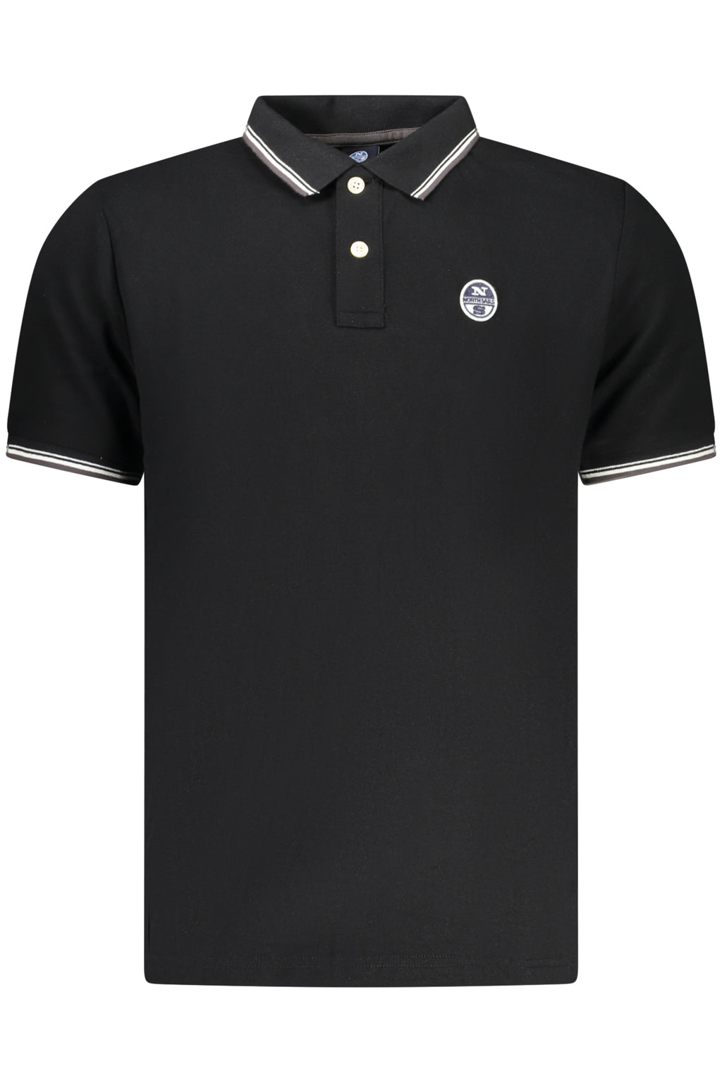NORTH SAILS HERREN POLOSHIRT KURZARM, SCHWARZ