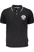 NORTH SAILS MEN'S BLACK SHORT SLEEVED POLO SHIRT-0