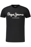 PEPE JEANS KURZARM-T-SHIRT HERREN SCHWARZ