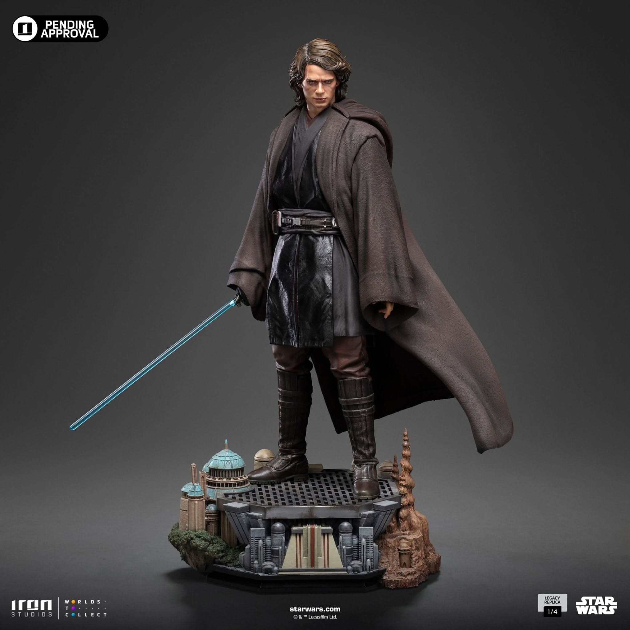 Anakin Skywalker - Star Wars - Legacy Replica 1/4 - Iron Studios-4