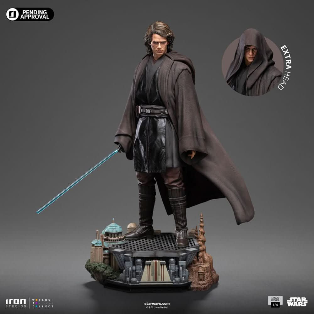 Anakin Skywalker - Star Wars - Legacy Replica 1/4 - Iron Studios-2