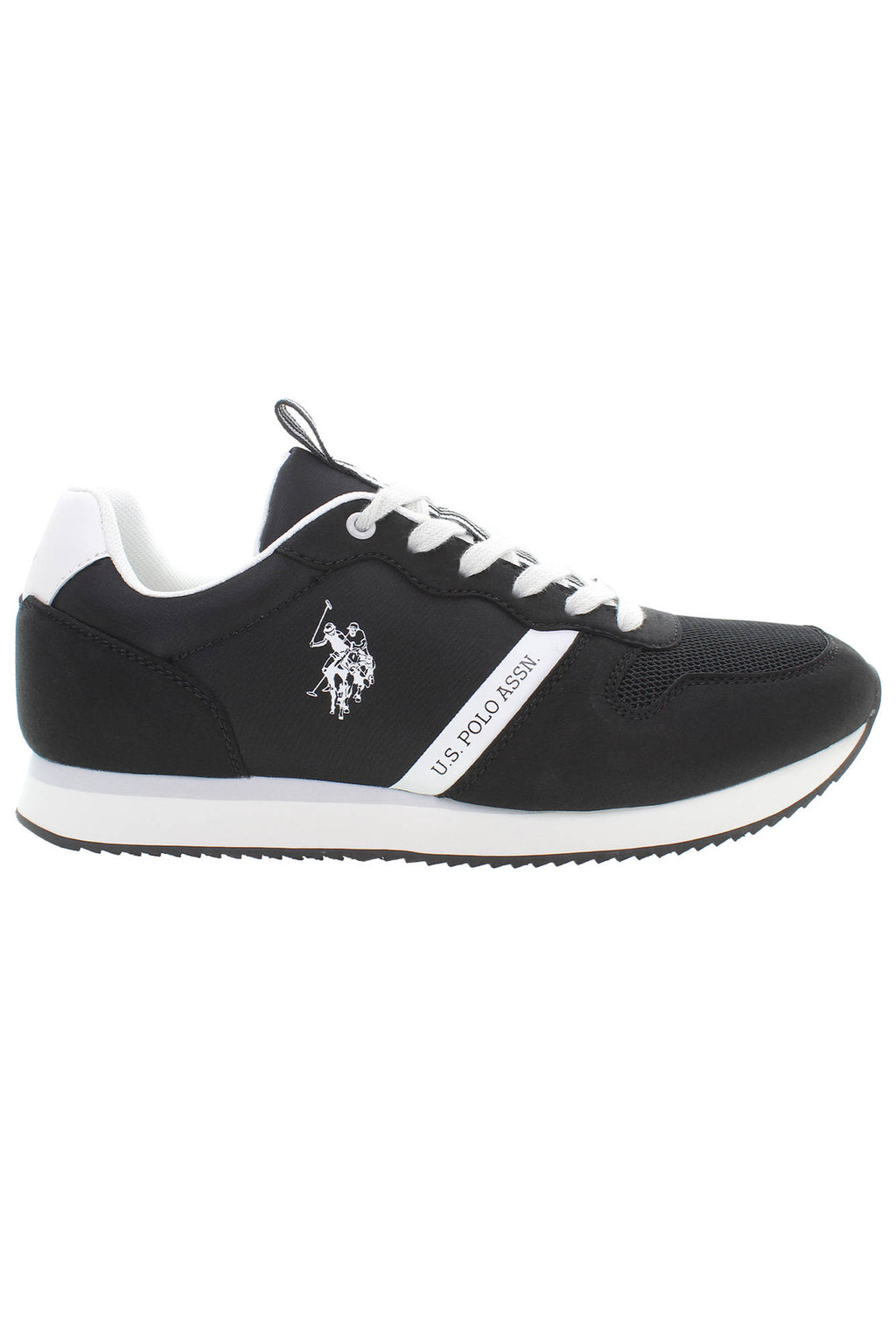 US POLO ASSN. MEN'S BLACK SPORTS FOOTWEAR-0