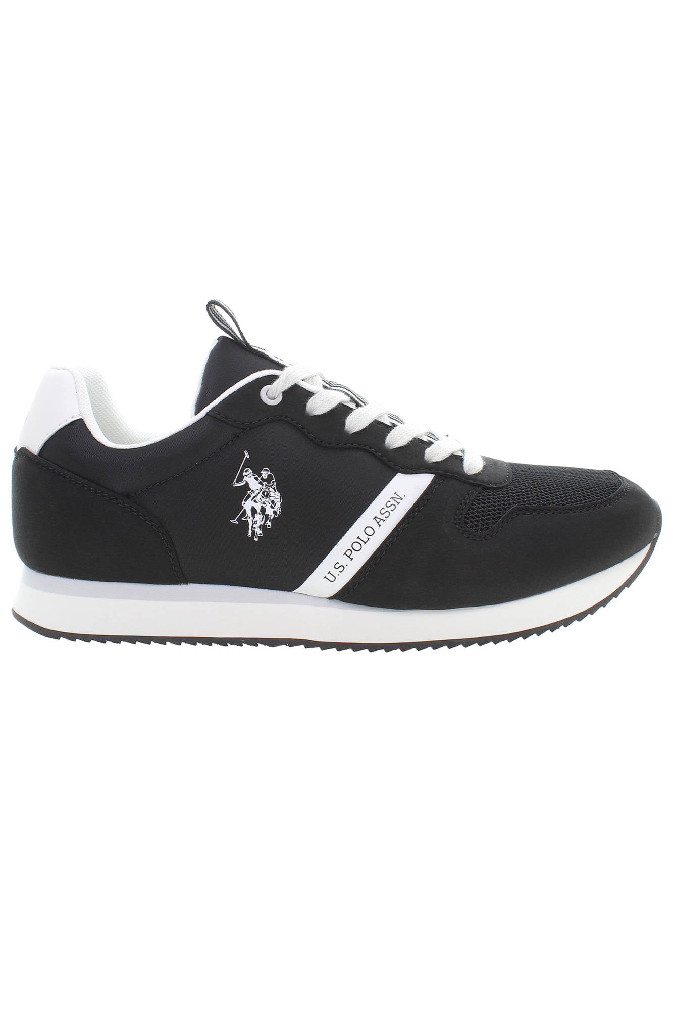 US POLO ASSN. MEN'S BLACK SPORTS FOOTWEAR-0